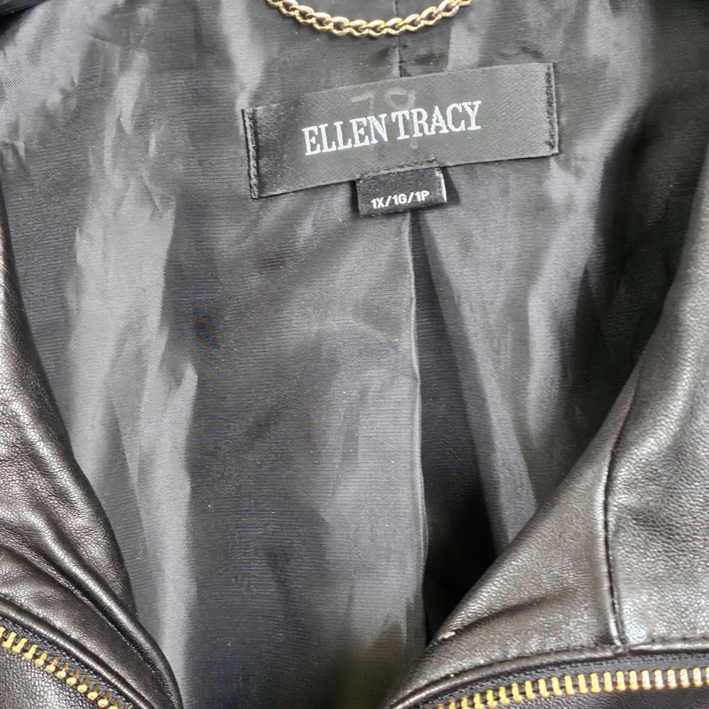 Ellen Tracy Leather Jacket - image 4